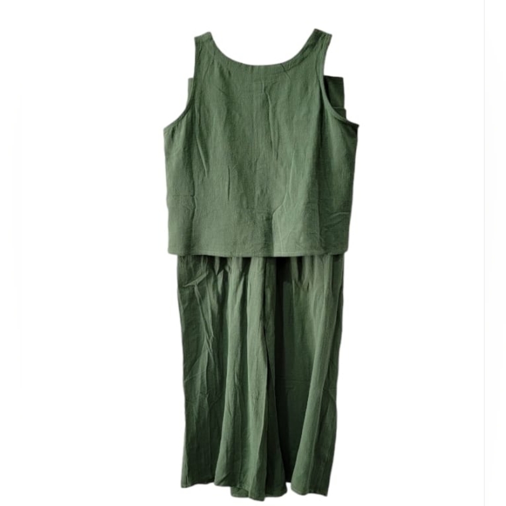 Beachsissi green pants and top set Size S Summer Cruisewear Pool *